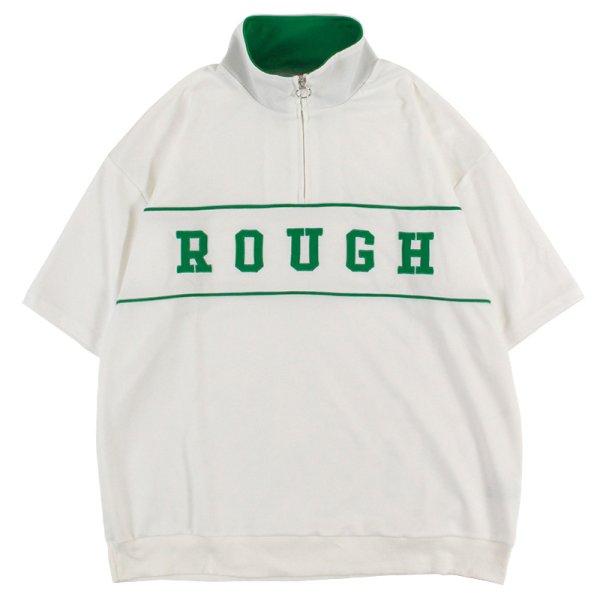画像1: 【ラストLのみ】KINGSIZE（キングサイズ）“ROUGH HALF ZIP TEE” (1)