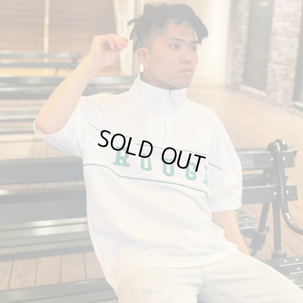 画像10: 【ラストLのみ】KINGSIZE(キングサイズ)“ROUGH HALF ZIP TEE” (10)