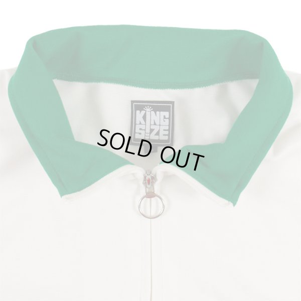 画像5: 【ラストLのみ】KINGSIZE(キングサイズ)“ROUGH HALF ZIP TEE” (5)