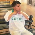 画像12: 【ラストLのみ】KINGSIZE（キングサイズ）“ROUGH HALF ZIP TEE” (12)