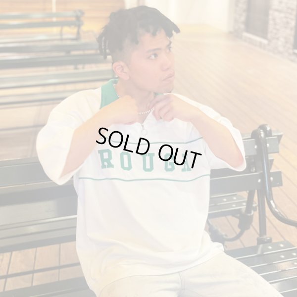 画像12: 【ラストLのみ】KINGSIZE(キングサイズ)“ROUGH HALF ZIP TEE” (12)