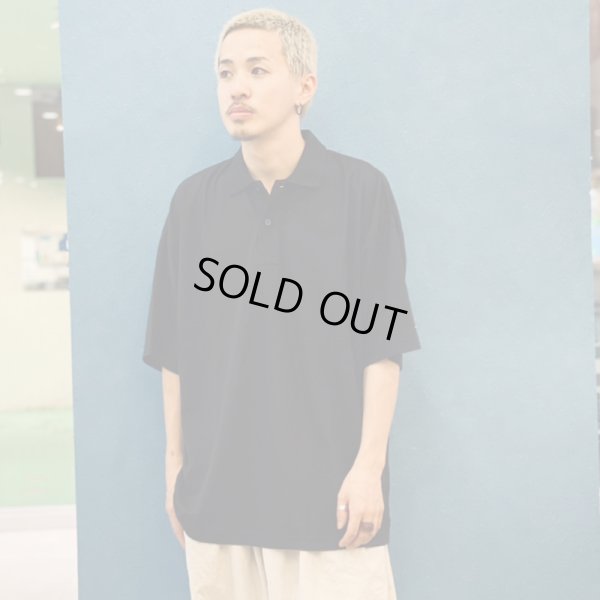 画像10: 【ラストLのみ】KINGSIZE(キングサイズ)“HiGE BIG POLO SHIRT” (10)