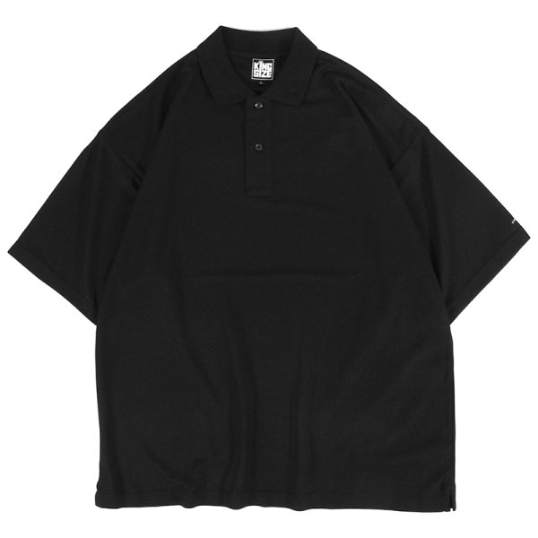 画像1: 【ラストLのみ】KINGSIZE（キングサイズ）“HiGE BIG POLO SHIRT” (1)