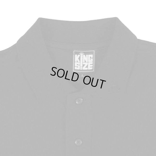 画像4: 【ラストLのみ】KINGSIZE(キングサイズ)“HiGE BIG POLO SHIRT” (4)