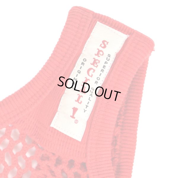 画像3: 【ラストLのみ】SPECIAL1 (スペシャル ワン) “ORIGINAL MARINA MESH TANKTOP” (3)