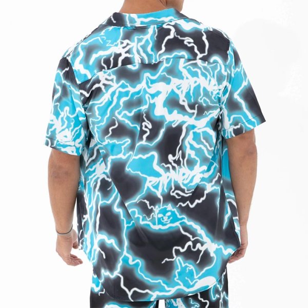 画像6: 【ラストLのみ】RIPNDIP (リップンディップ) “NIKOLA SHORT SLEEVE BUTTON UP” (6)