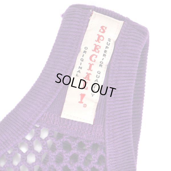 画像3: 【ラストLのみ】SPECIAL1 (スペシャル ワン) “ORIGINAL MARINA MESH TANKTOP” (3)