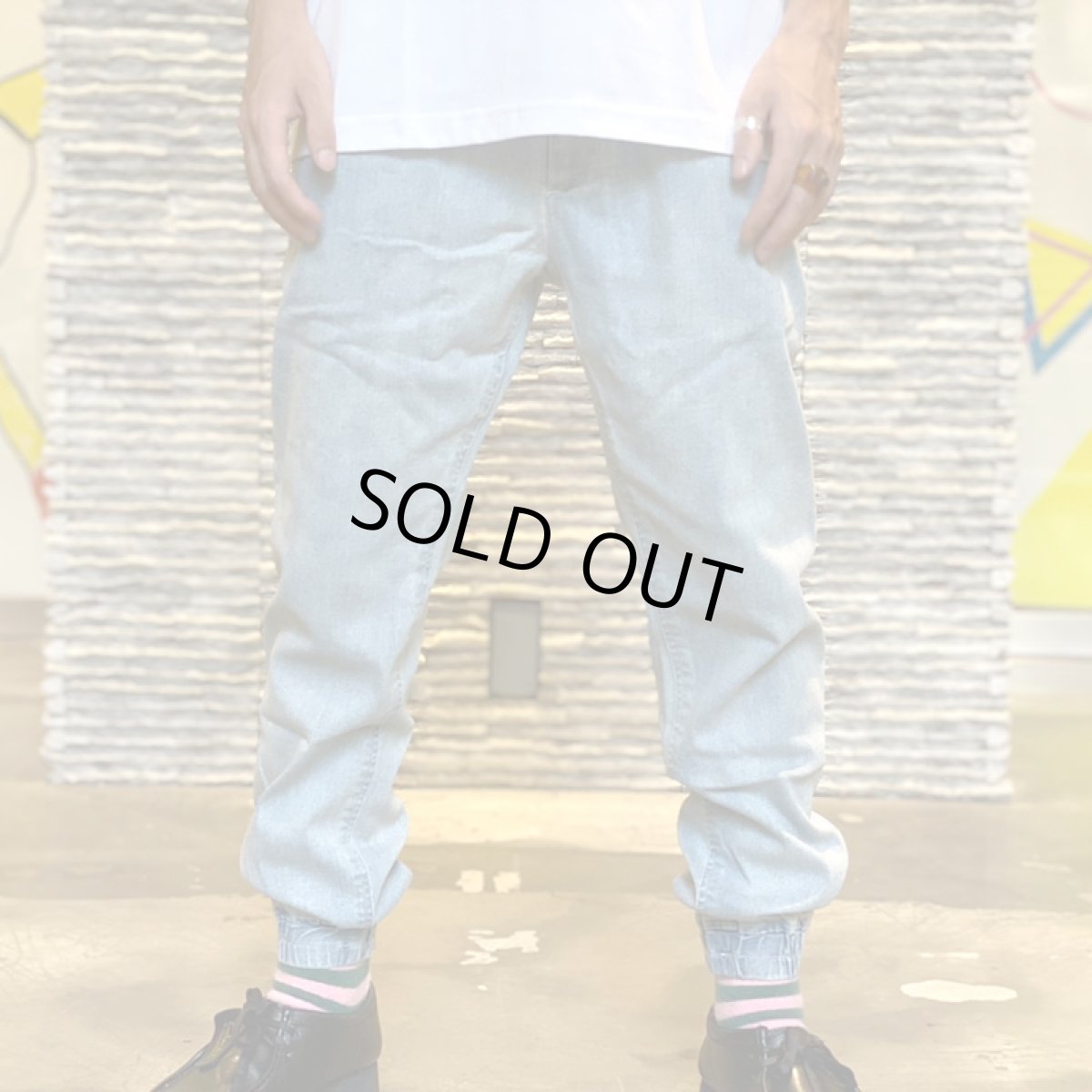 画像11: 【ラストMのみ】KINGSIZE（キングサイズ）“JOGGER PANTS” (11)