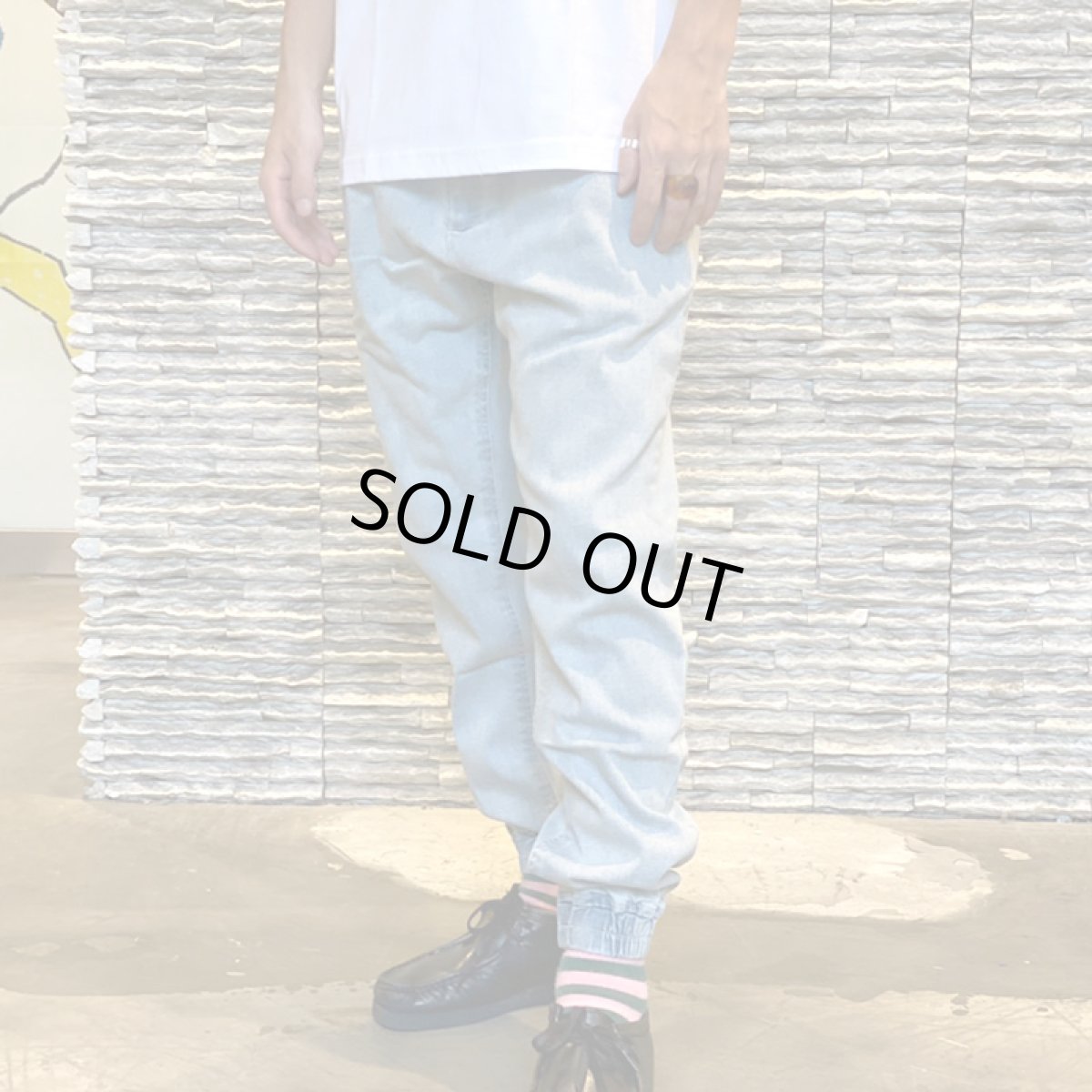 画像10: 【ラストMのみ】KINGSIZE（キングサイズ）“JOGGER PANTS” (10)