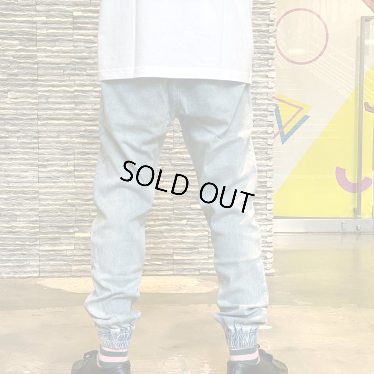 画像12: 【ラストMのみ】KINGSIZE（キングサイズ）“JOGGER PANTS” (12)