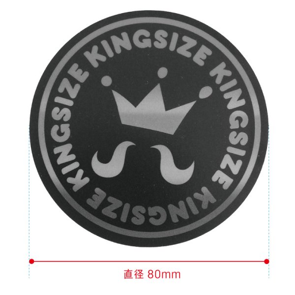 画像4: KINGSIZE（キングサイズ）“CIRCLE WATERPROOF STICKER” (4)