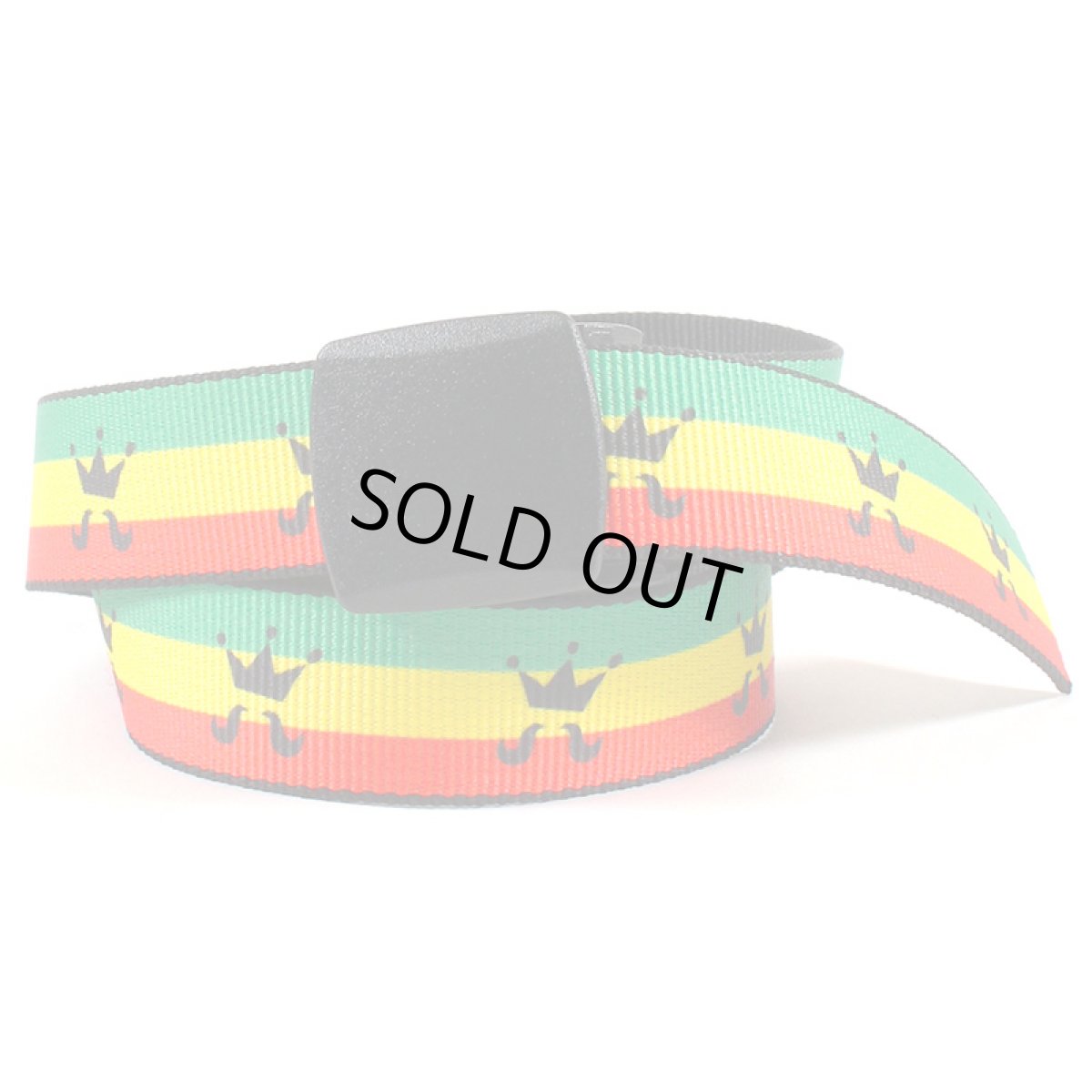 画像1: KINGSIZE（キングサイズ）“RASTA BELT” (1)