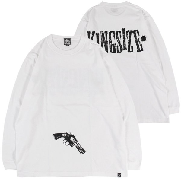 画像1: KINGSIZE（キングサイズ）“GUN L/S TEE” (1)