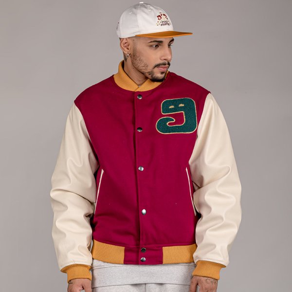 画像15: GRIMEY / GRMY (グライミー) “LUST MANTRA WOOL BASEBALL JACKET” (15)