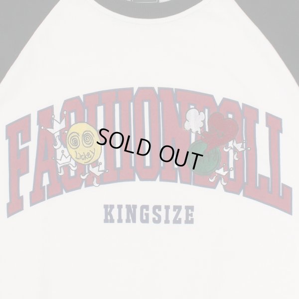 画像4: KINGSIZE（キングサイズ）“FASHIONDOLL RAGLAN CREW” (4)