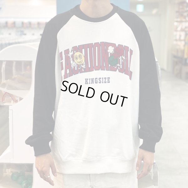 画像11: KINGSIZE（キングサイズ）“FASHIONDOLL RAGLAN CREW” (11)