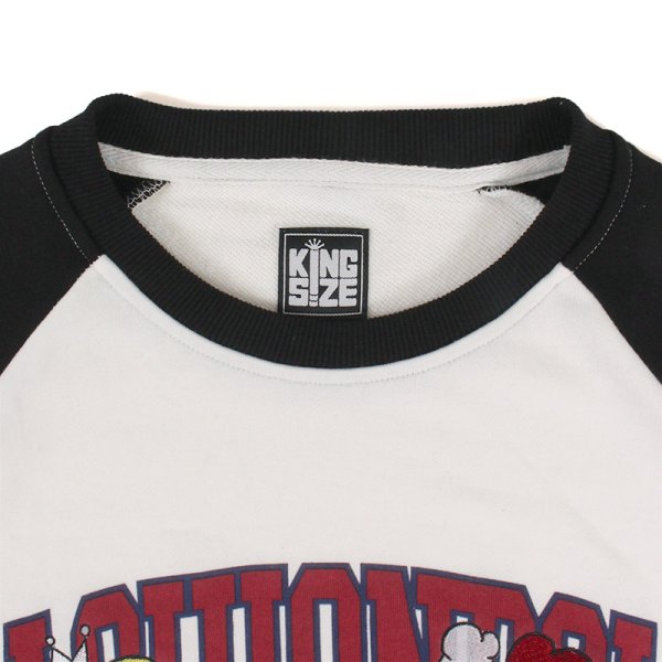 画像3: KINGSIZE(キングサイズ)“FASHIONDOLL RAGLAN CREW” (3)