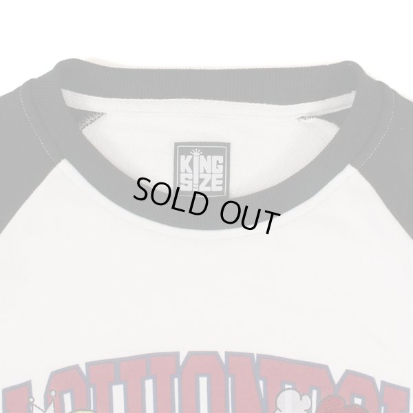 画像3: KINGSIZE（キングサイズ）“FASHIONDOLL RAGLAN CREW” (3)