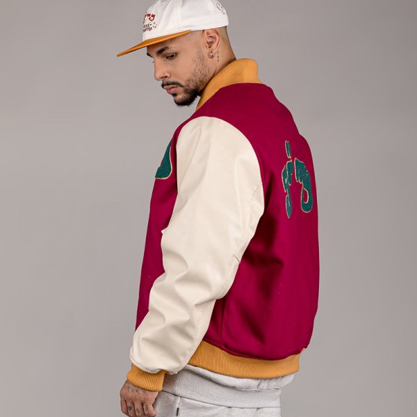 画像17: GRIMEY / GRMY (グライミー) “LUST MANTRA WOOL BASEBALL JACKET” (17)