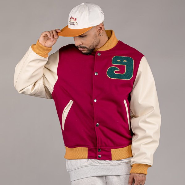 画像16: GRIMEY / GRMY (グライミー) “LUST MANTRA WOOL BASEBALL JACKET” (16)