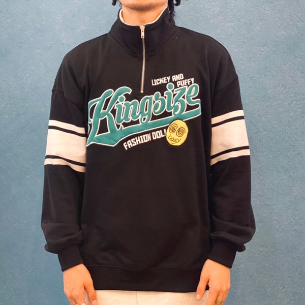 画像12: KINGSIZE（キングサイズ）“HALF ZIP SWEAT” (12)