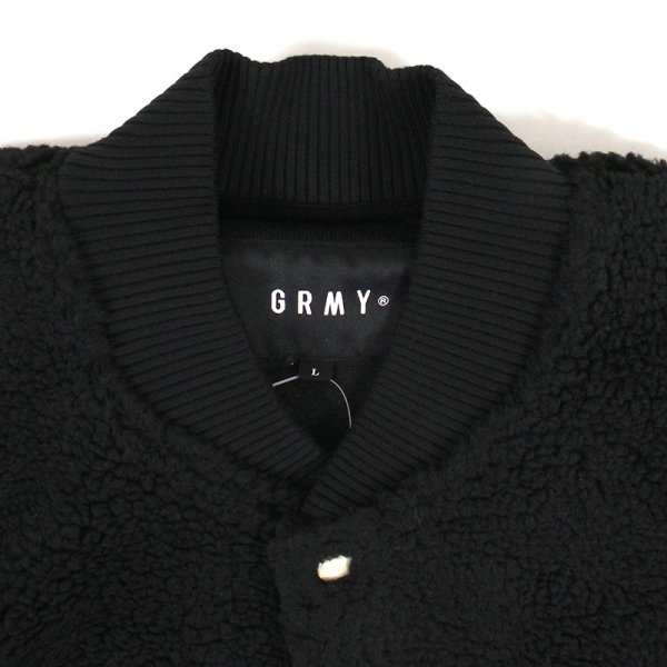 画像5: 【ラストLのみ】GRIMEY / GRMY (グライミー) “HIVE SHERPA BUTTON SWEATSHIRT” (5)