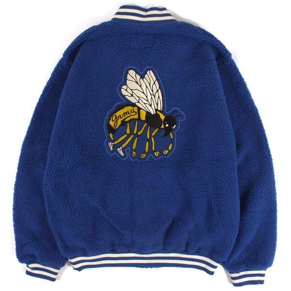 画像4: GRIMEY / GRMY (グライミー) “HIVE SHERPA BUTTON SWEATSHIRT” (4)