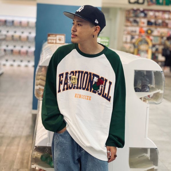 画像10: KINGSIZE(キングサイズ)“FASHIONDOLL RAGLAN CREW” (10)