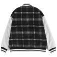 画像2: 【ラストLのみ】KINGSIZE（キングサイズ）“CHECK STADIUM JACKET” (2)