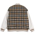 画像2: 【ラストXLのみ】KINGSIZE（キングサイズ）“CHECK STADIUM JACKET” (2)