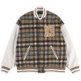 画像1: 【ラストXLのみ】KINGSIZE（キングサイズ）“CHECK STADIUM JACKET” (1)