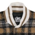画像4: 【ラストXLのみ】KINGSIZE（キングサイズ）“CHECK STADIUM JACKET” (4)