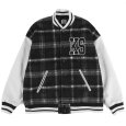画像1: 【ラストLのみ】KINGSIZE（キングサイズ）“CHECK STADIUM JACKET” (1)