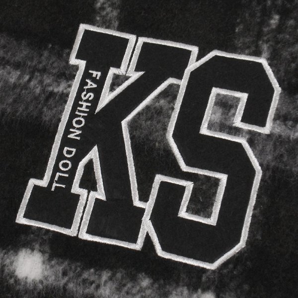 画像3: 【ラストLのみ】KINGSIZE(キングサイズ)“CHECK STADIUM JACKET” (3)