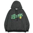 画像1: 【ラストLのみ】KINGSIZE（キングサイズ）“STRIPE HOODY” (1)