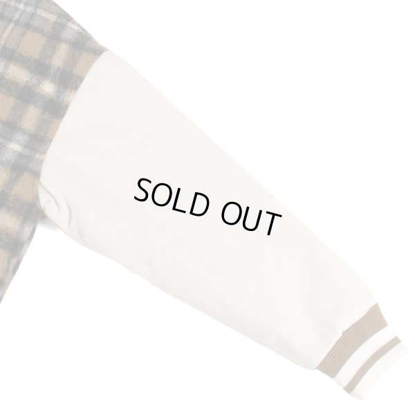 画像8: 【ラストXLのみ】KINGSIZE（キングサイズ）“CHECK STADIUM JACKET” (8)