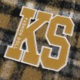 画像3: 【ラストXLのみ】KINGSIZE（キングサイズ）“CHECK STADIUM JACKET” (3)