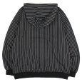 画像2: 【ラストLのみ】KINGSIZE（キングサイズ）“STRIPE HOODY” (2)