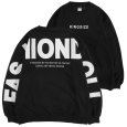 画像1: 【ラストLのみ】KINGSIZE（キングサイズ）“FASHION DOLL CREW SWEAT” (1)