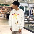 画像14: 【ラストMのみ】KINGSIZE（キングサイズ）“GRAFITTI  CREW SWEAT” (14)