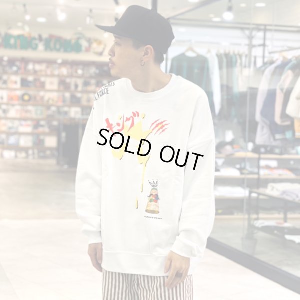 画像14: 【ラストMのみ】KINGSIZE（キングサイズ）“GRAFITTI  CREW SWEAT” (14)