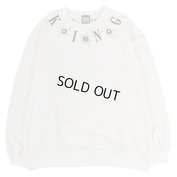 画像1: KINGSIZE（キングサイズ）“GUN HOLE CREW SWEAT” (1)