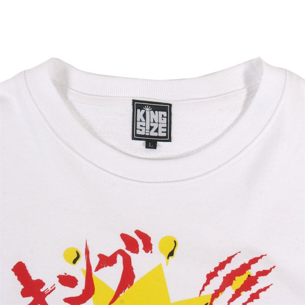 画像3: 【ラストMのみ】KINGSIZE(キングサイズ)“GRAFITTI  CREW SWEAT” (3)