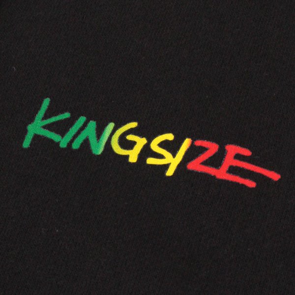 画像5: 【ラストMのみ】KINGSIZE（キングサイズ）“RASTA LOGO ZIP HOOD” (5)