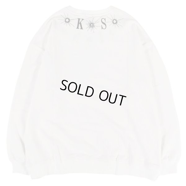 画像2: KINGSIZE（キングサイズ）“GUN HOLE CREW SWEAT” (2)