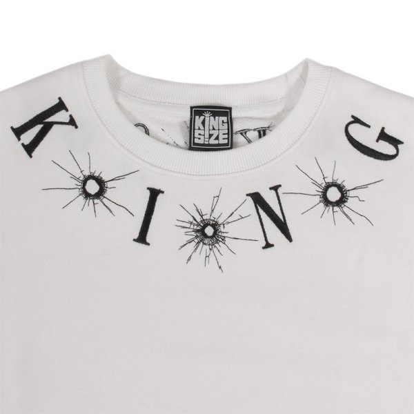 画像3: KINGSIZE(キングサイズ)“GUN HOLE CREW SWEAT” (3)