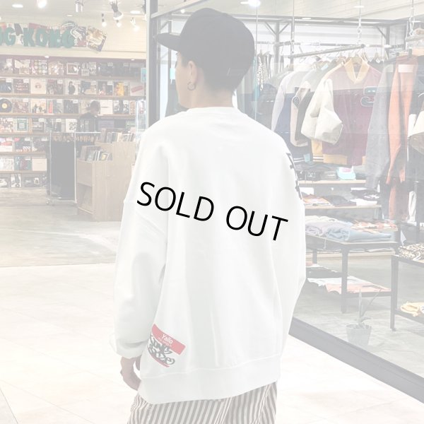 画像16: 【ラストMのみ】KINGSIZE（キングサイズ）“GRAFITTI  CREW SWEAT” (16)