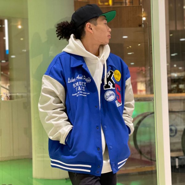 画像13: 【ラストMのみ】KINGSIZE(キングサイズ)“MELTON STADIUM JACKET” (13)