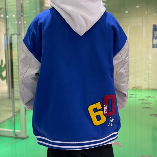 画像16: 【ラストMのみ】KINGSIZE(キングサイズ)“MELTON STADIUM JACKET” (16)