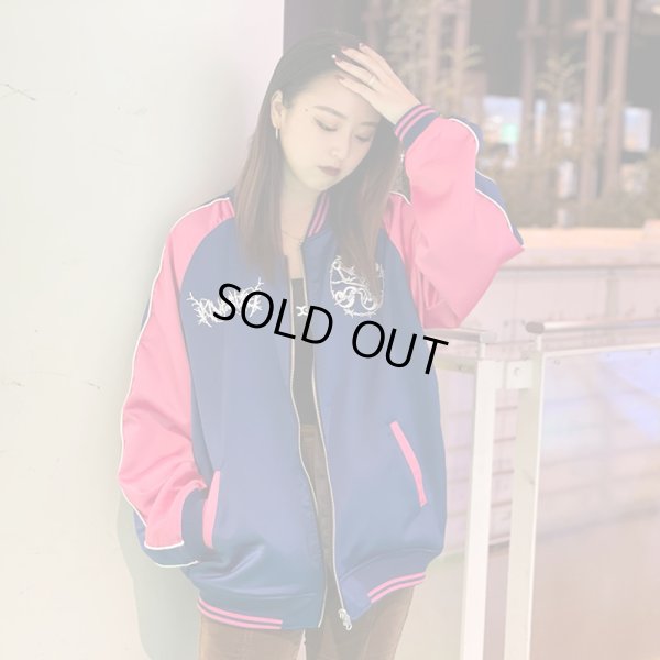 画像17: 【ラストMのみ】KINGSIZE（キングサイズ）“HARD TO KILL REVERSIBLE SOUVENIR JACKET” (17)